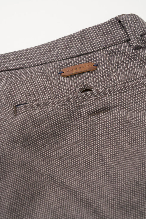 Yarn Dyed Pick Pants - Light Brown